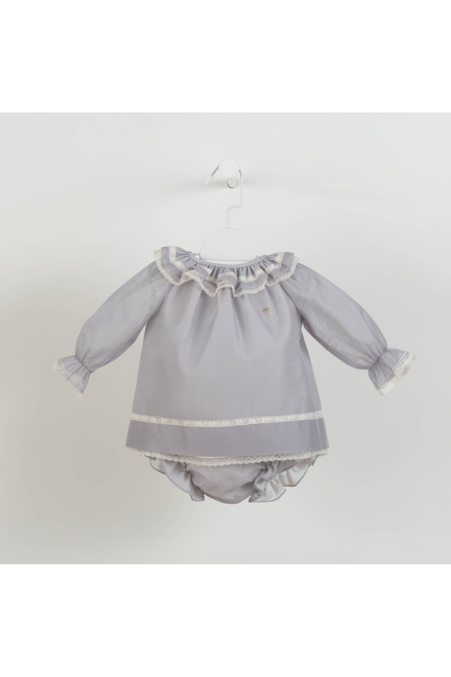 conjunto canastilla entredos porcelana