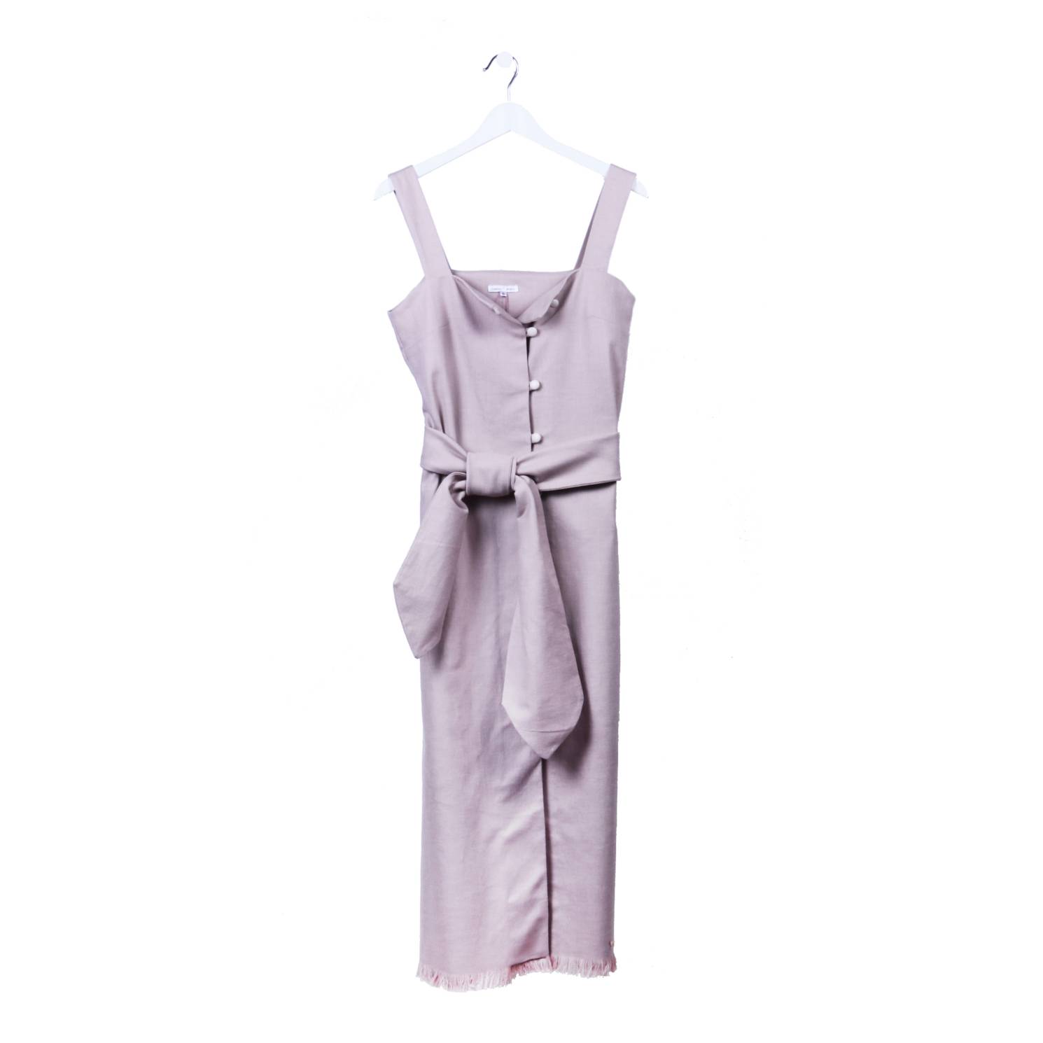 vestido capri nude