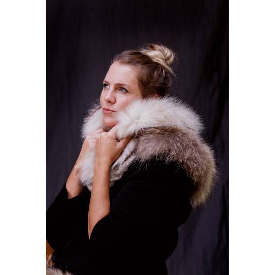 capucha mohair beige