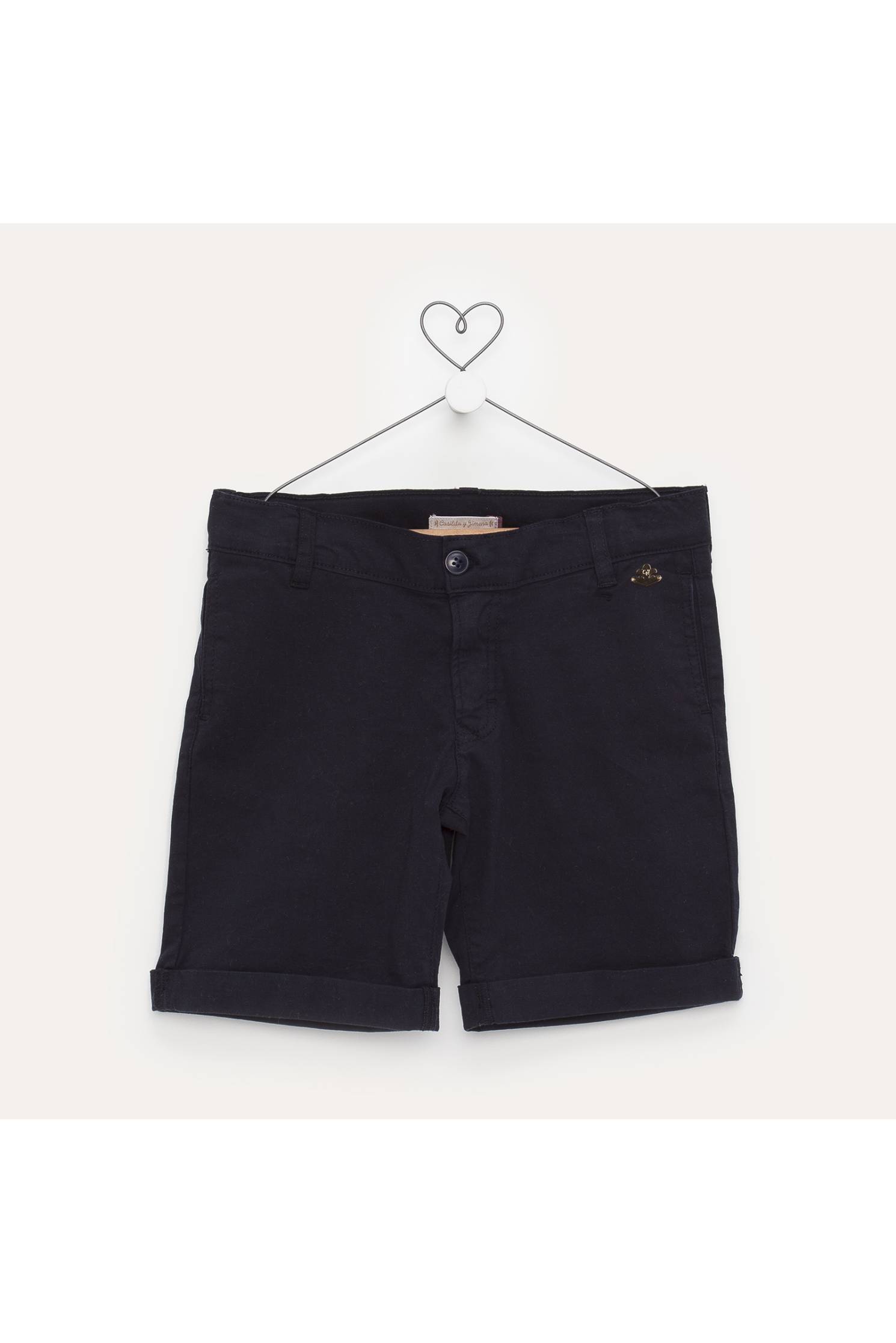 short nio loneta marino