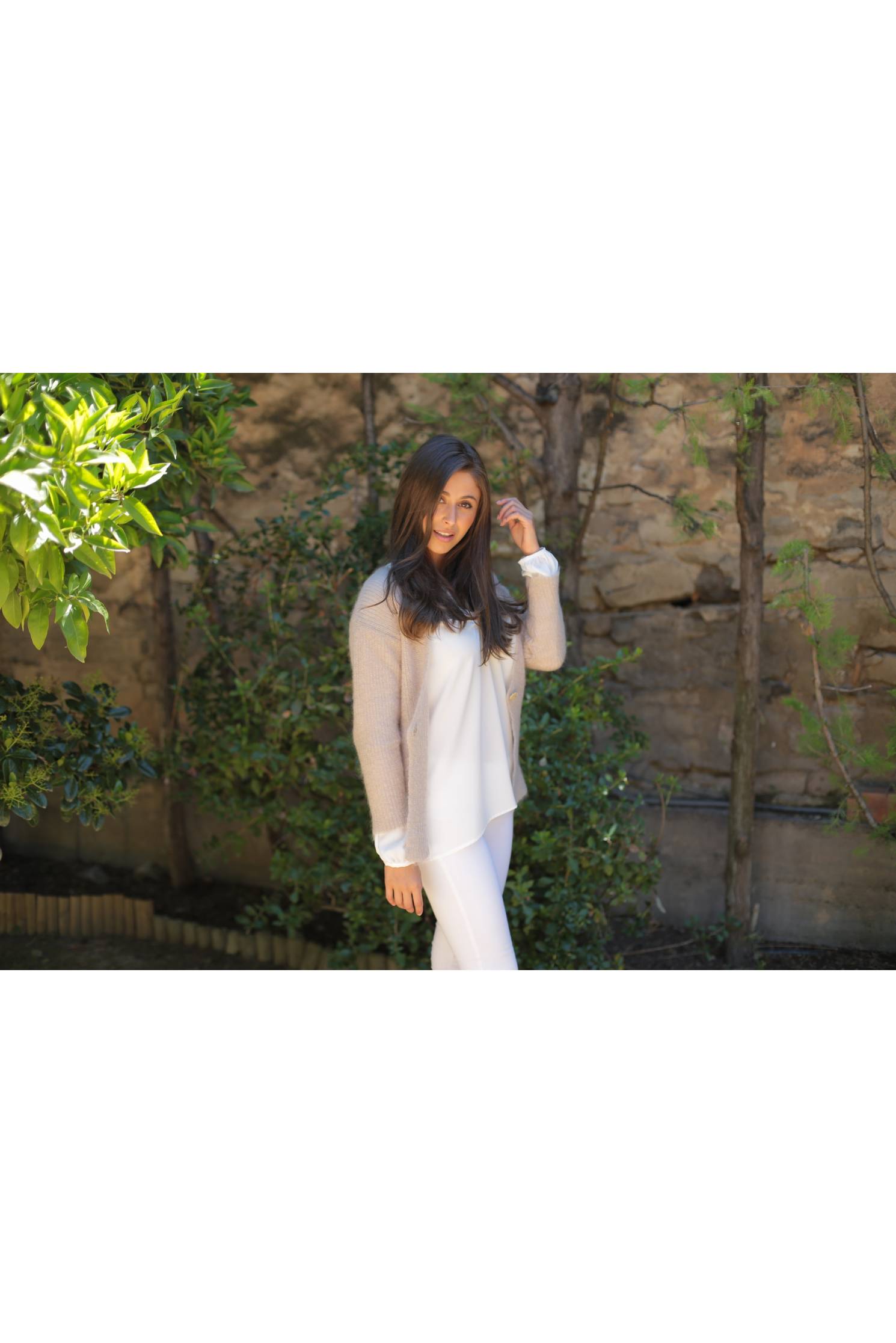 chaqueta mohair vison mama