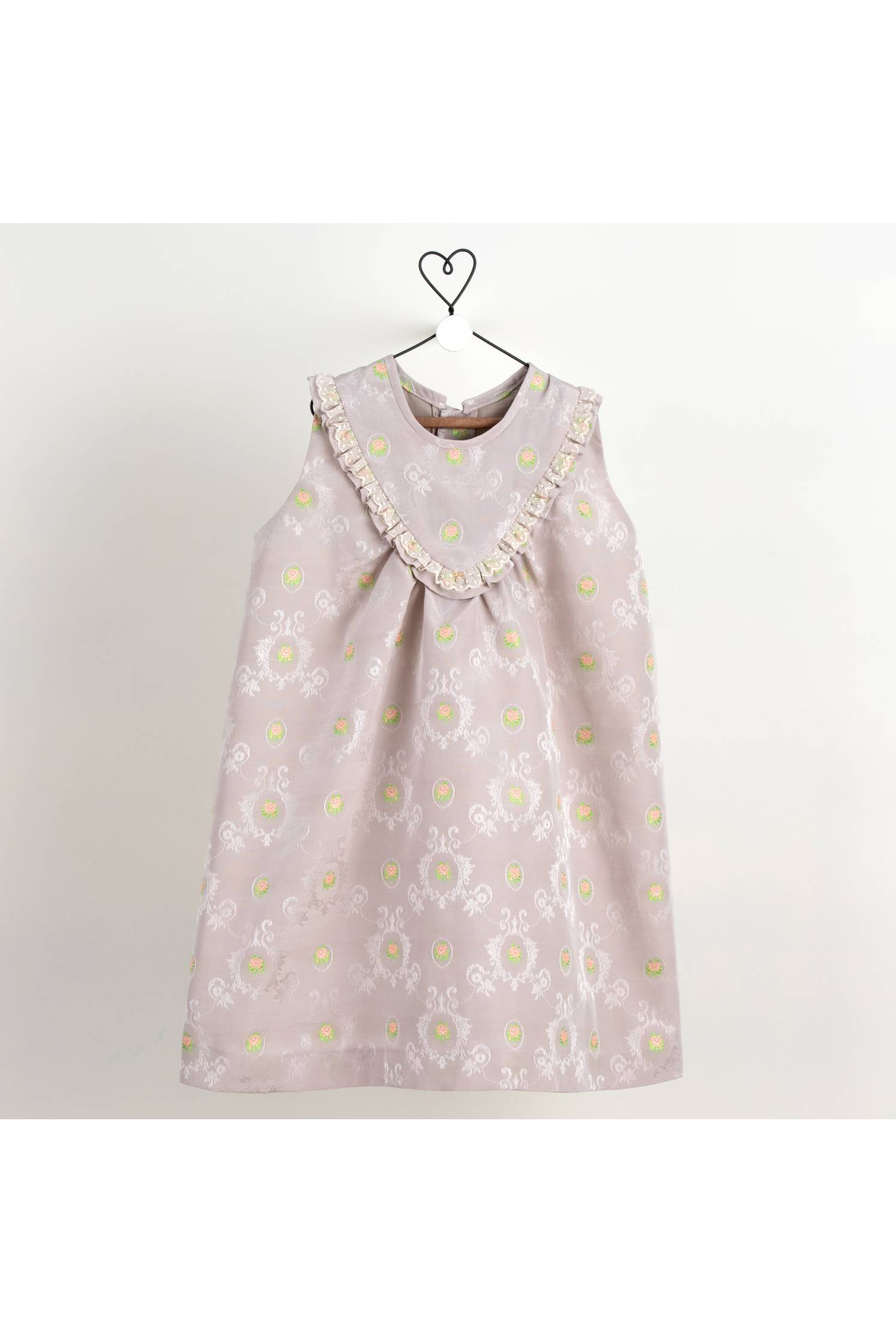 vestido pico valencien camafeos piedra