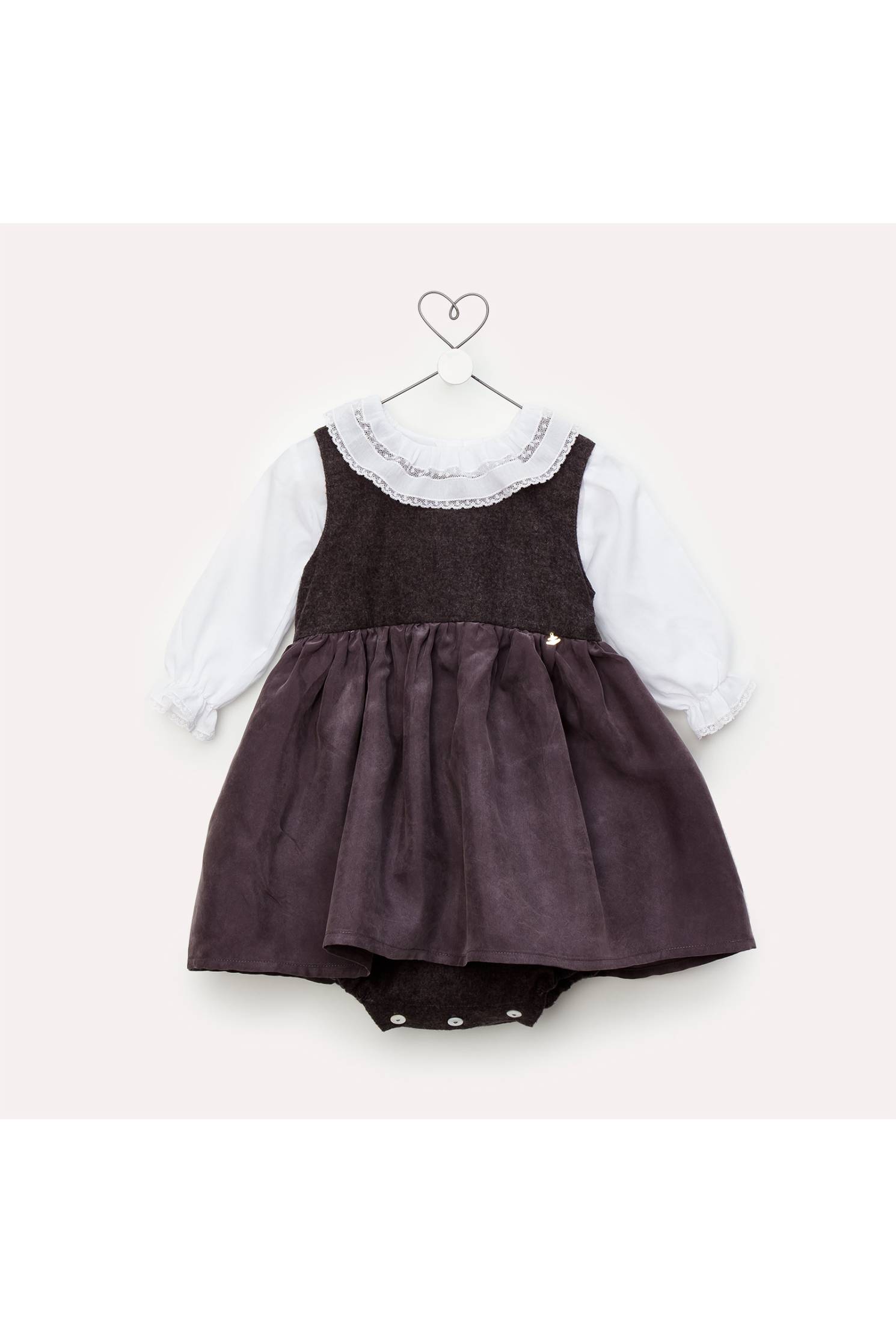 peto falda gris