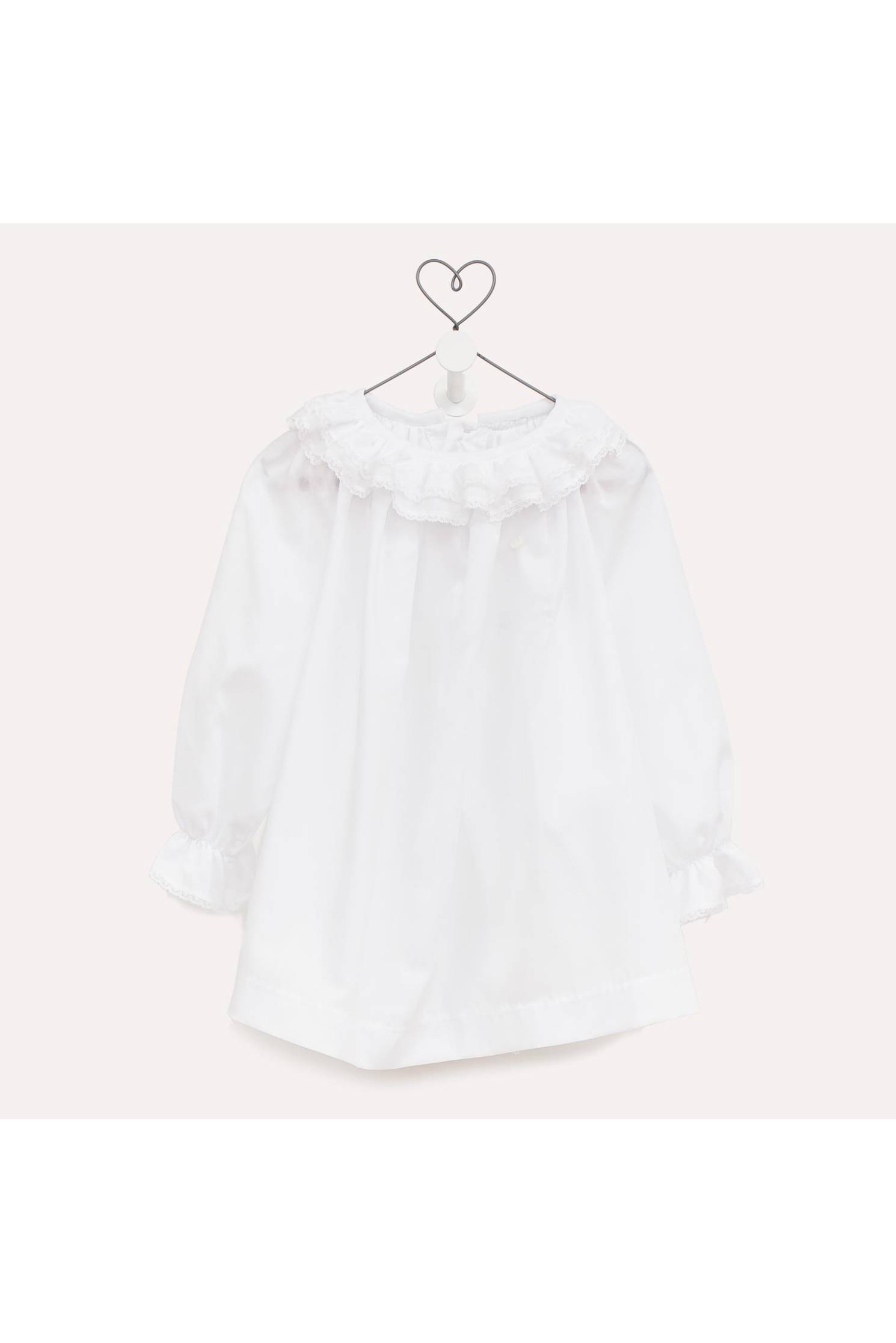 bluson doble cuello valencie blanco