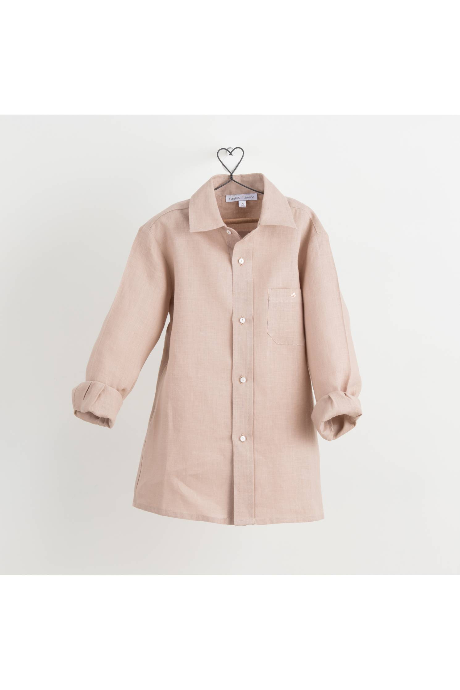 camisa sastre nio lino natural