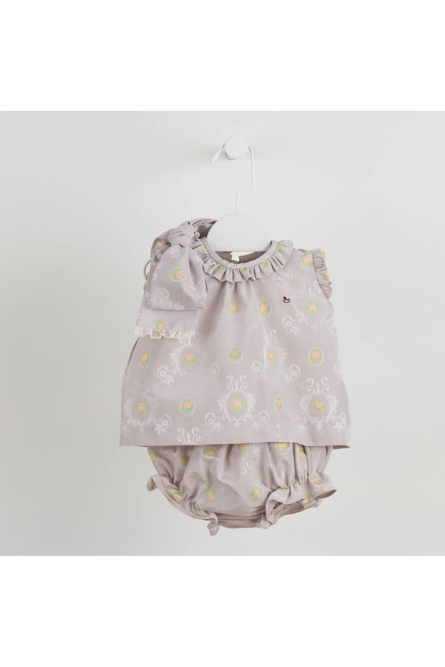 conjunto canastilla camafeos piedra