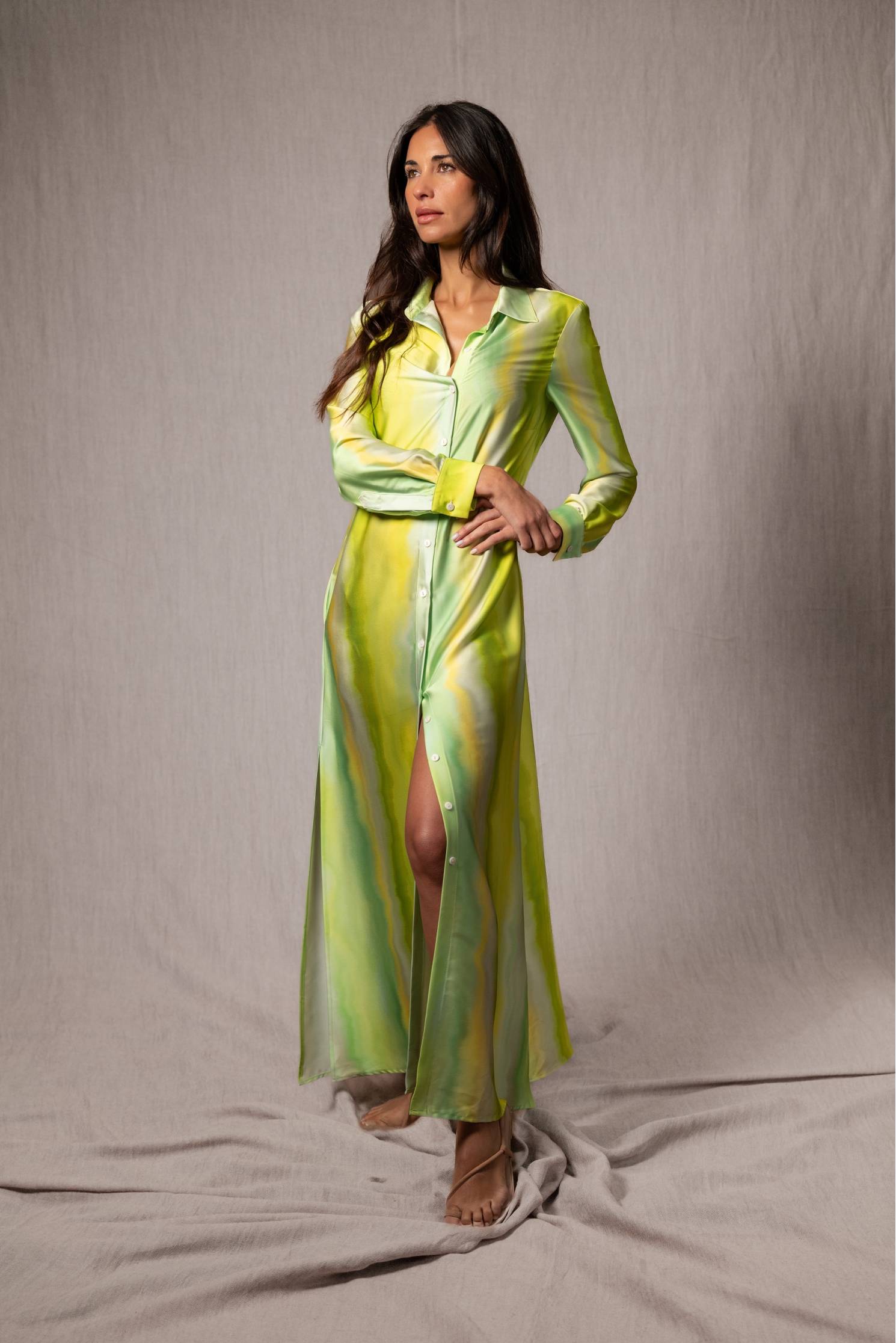 vestido camisero calipo lima