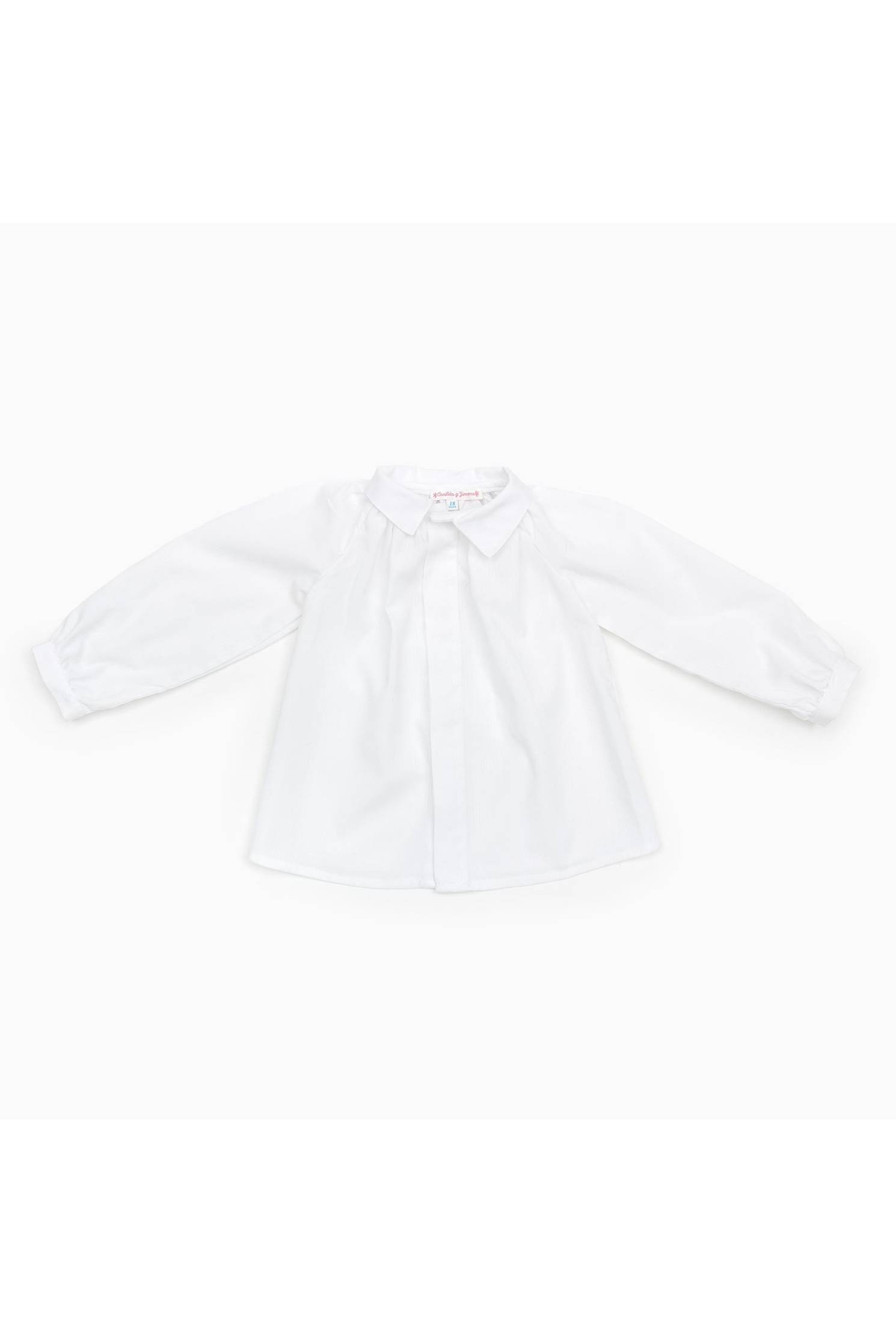 camisa oxford mil rayas blanca