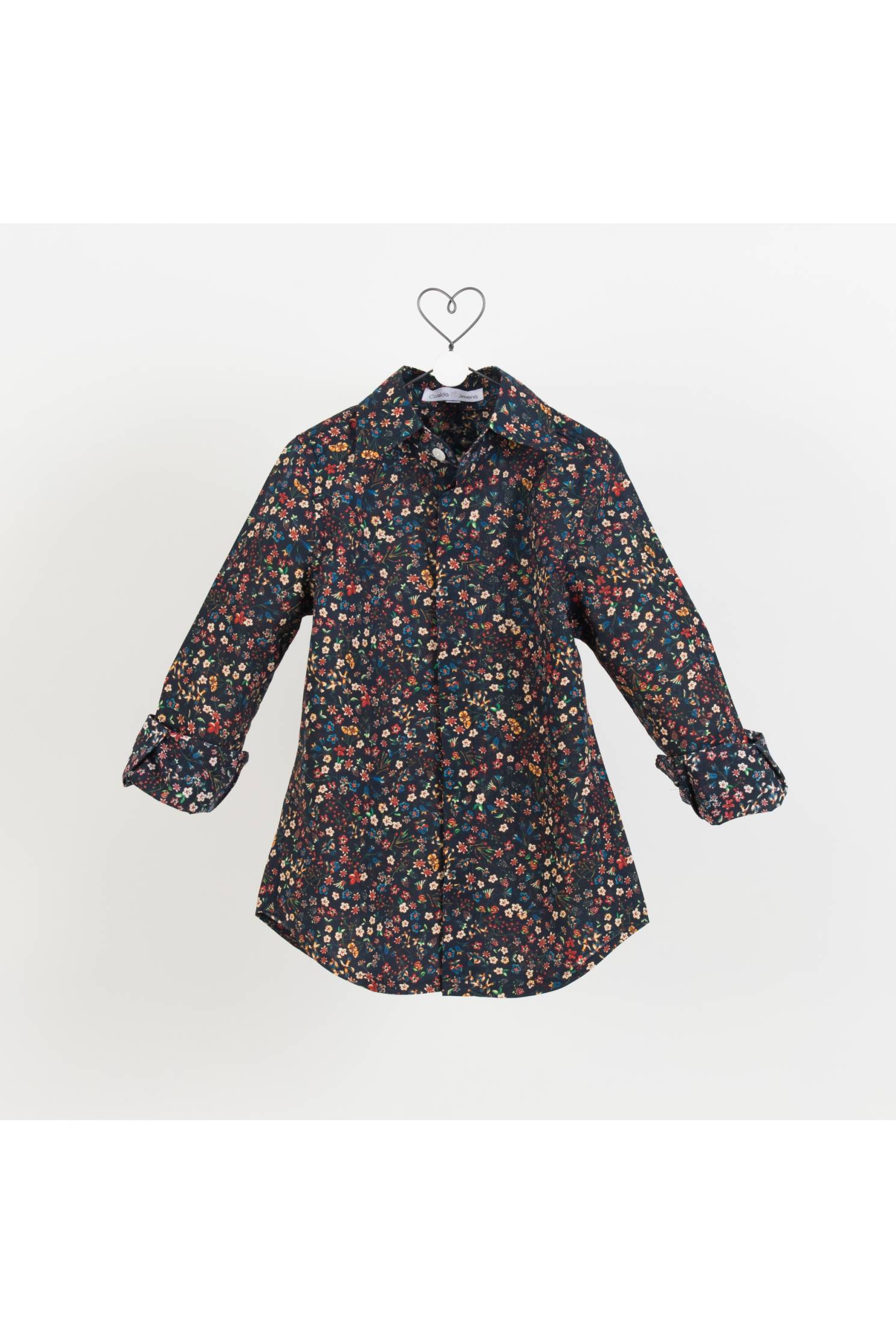 camisa liberty marino burdeos