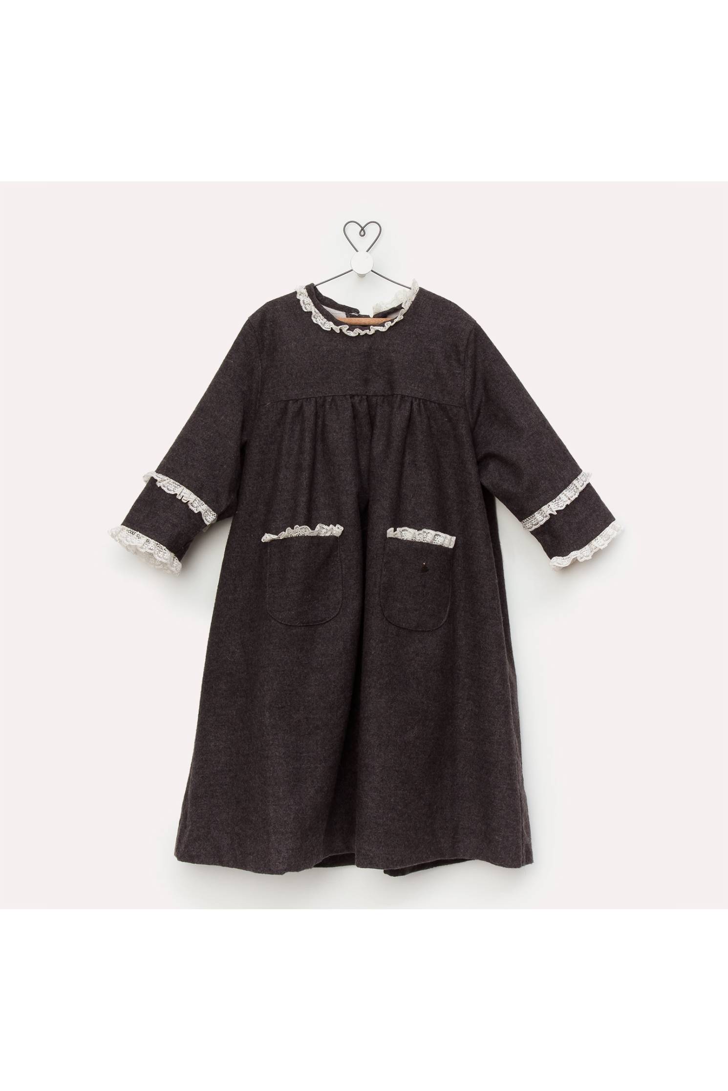 vestido valencie pao gris oscuro nia